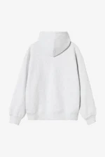 Hooded Bumper Sticker Sweatshirt Ash Heather